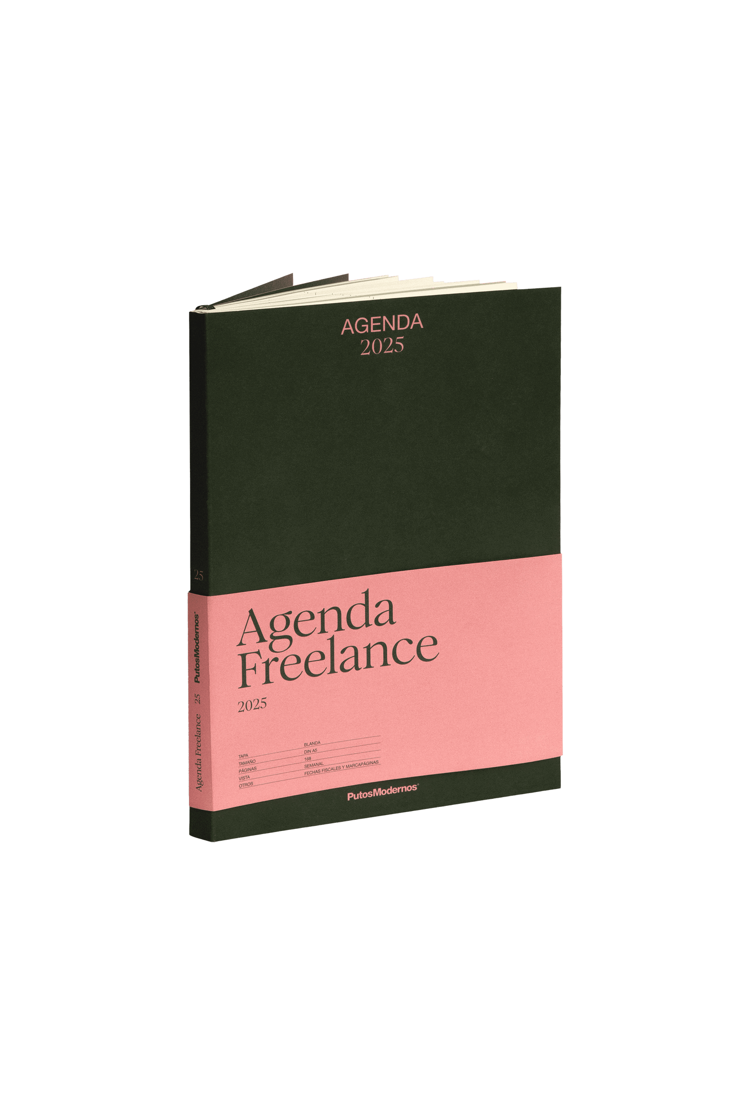 Agenda Freelance 2025 - Verde