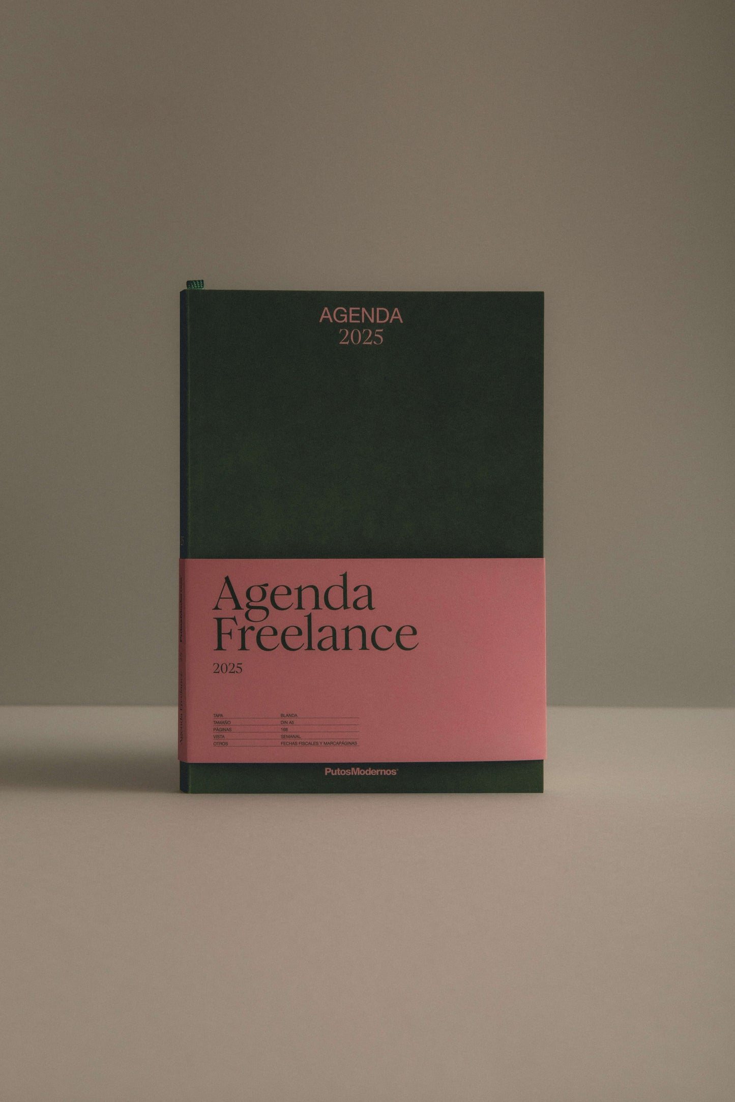 Agenda Freelance 2025 - Verde
