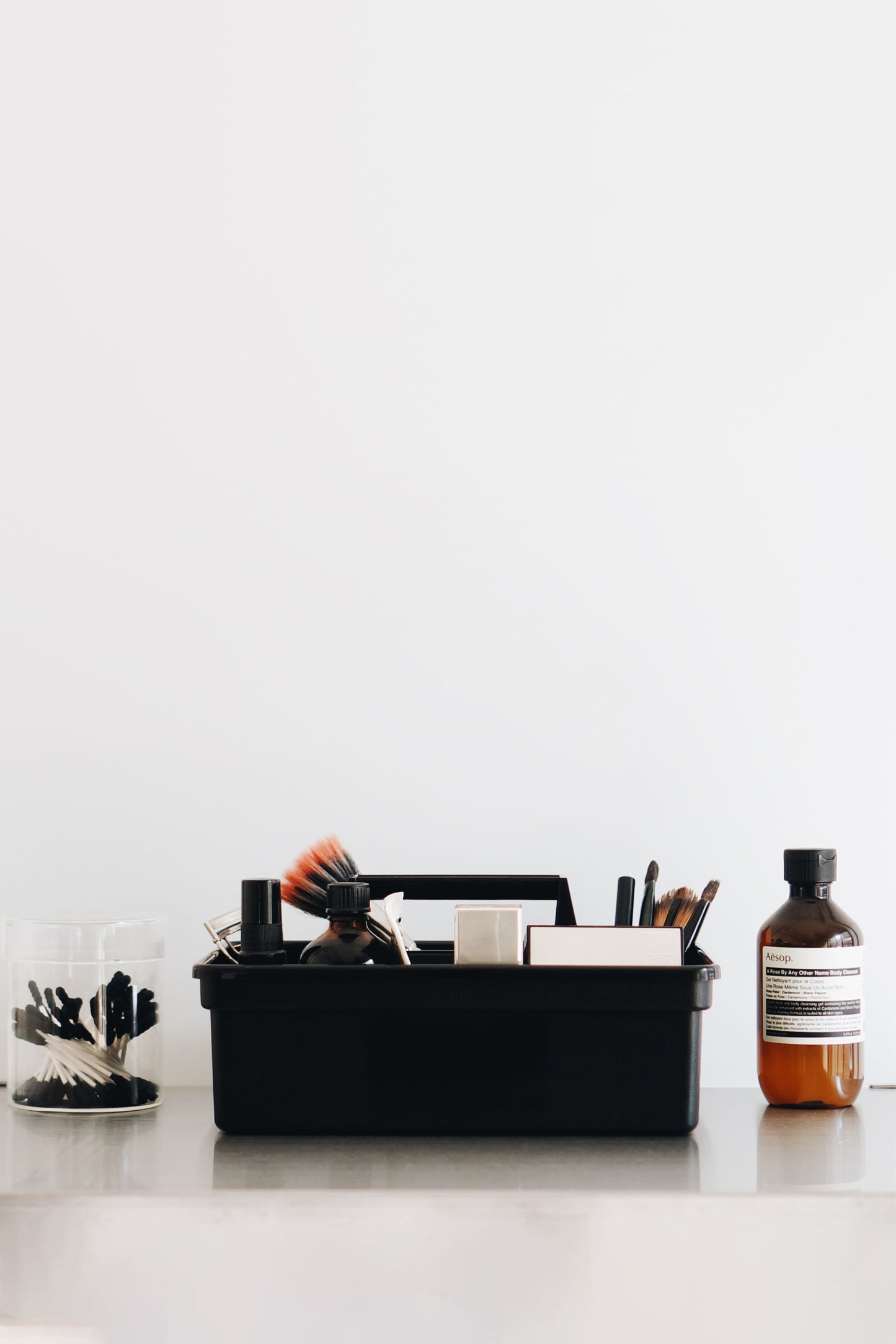 Bandeja de almacenamiento Amarilla