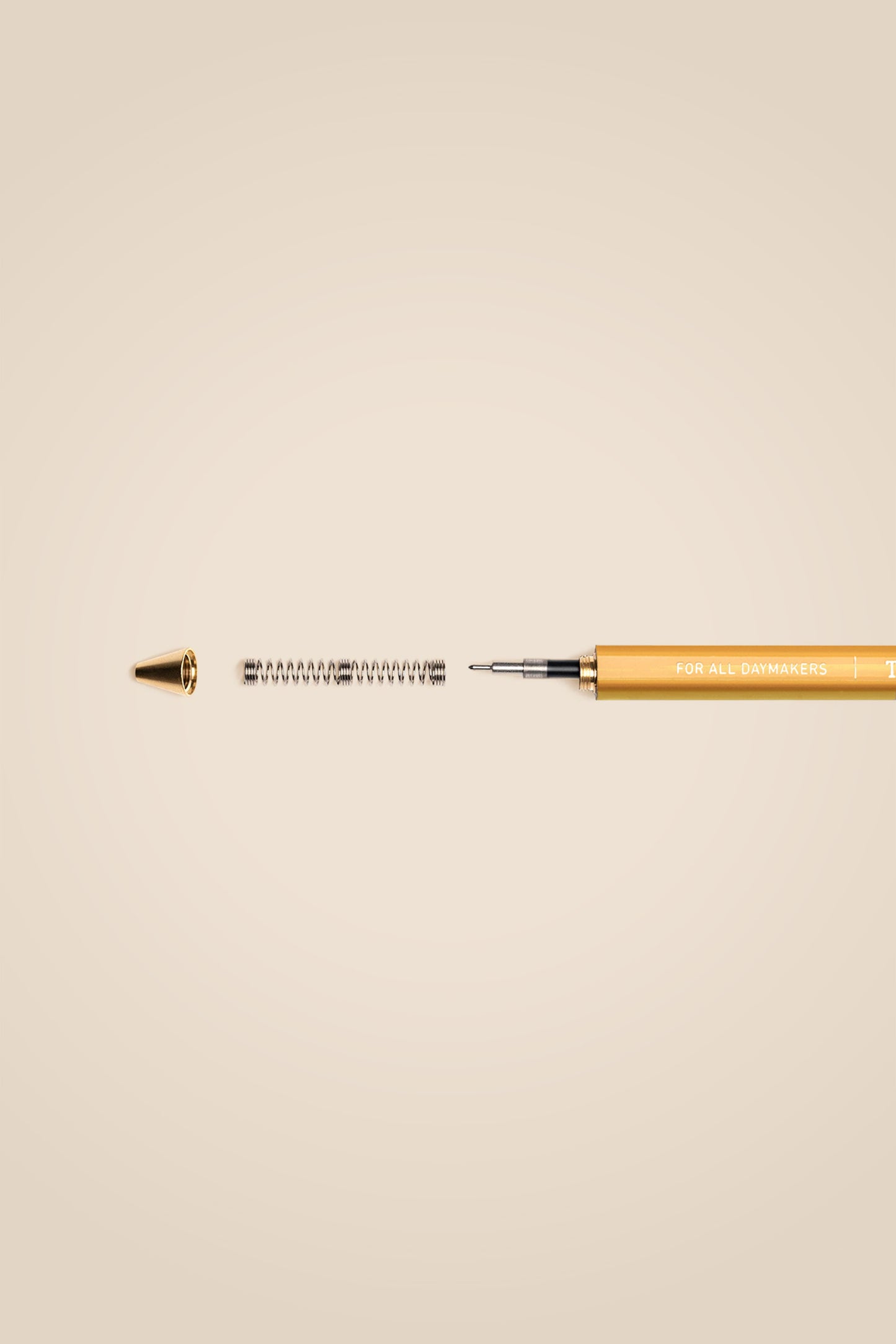 Bolígrafo de madera Amarillo