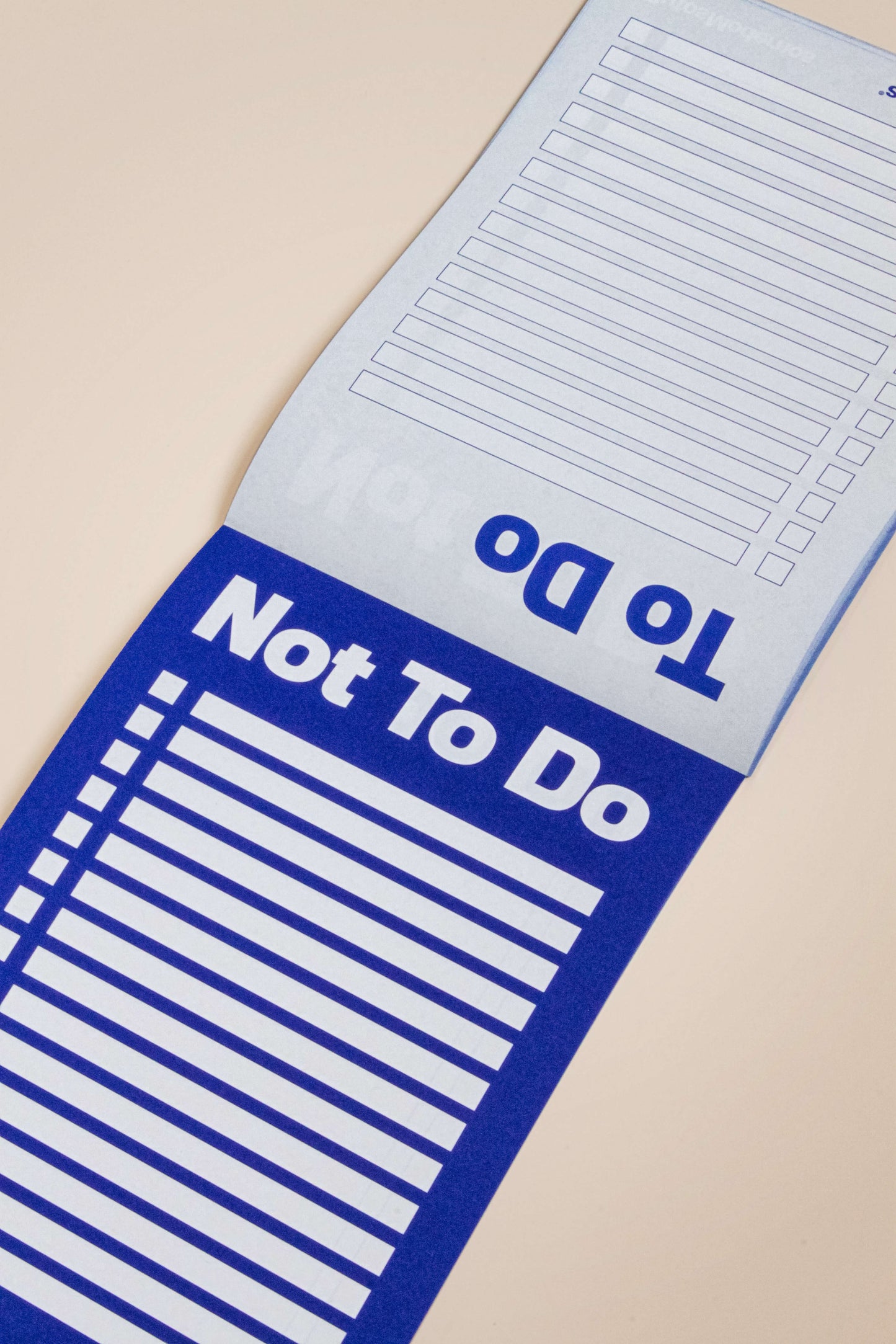 (Not) To Do List