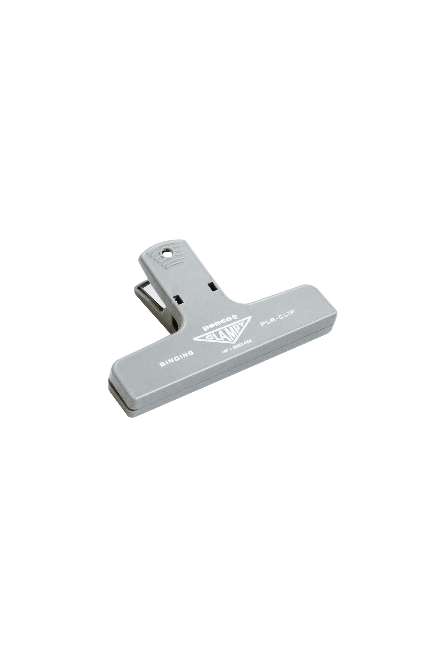 Clip de plástico Gris
