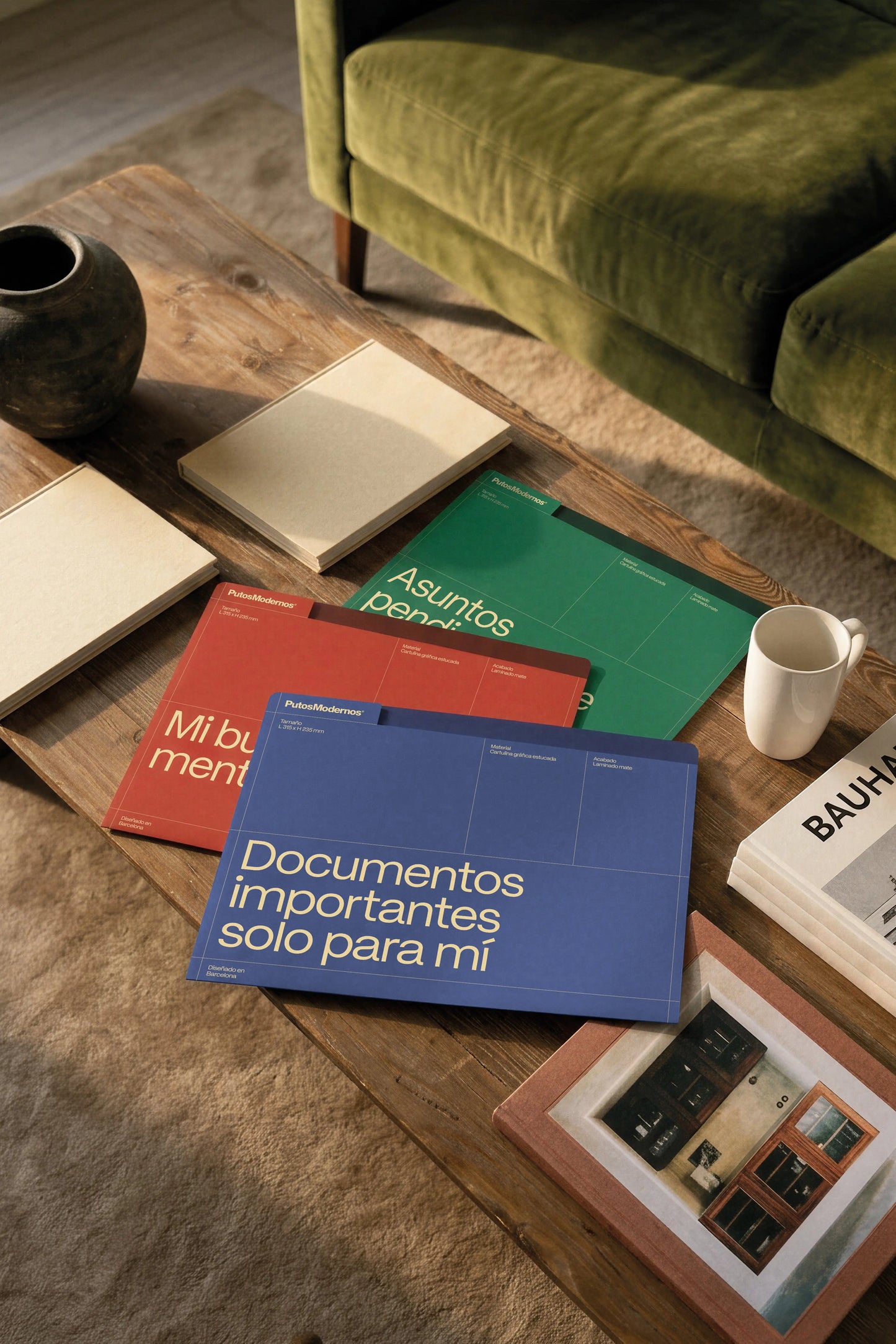 Carpeta – Documentos importantes - Azul