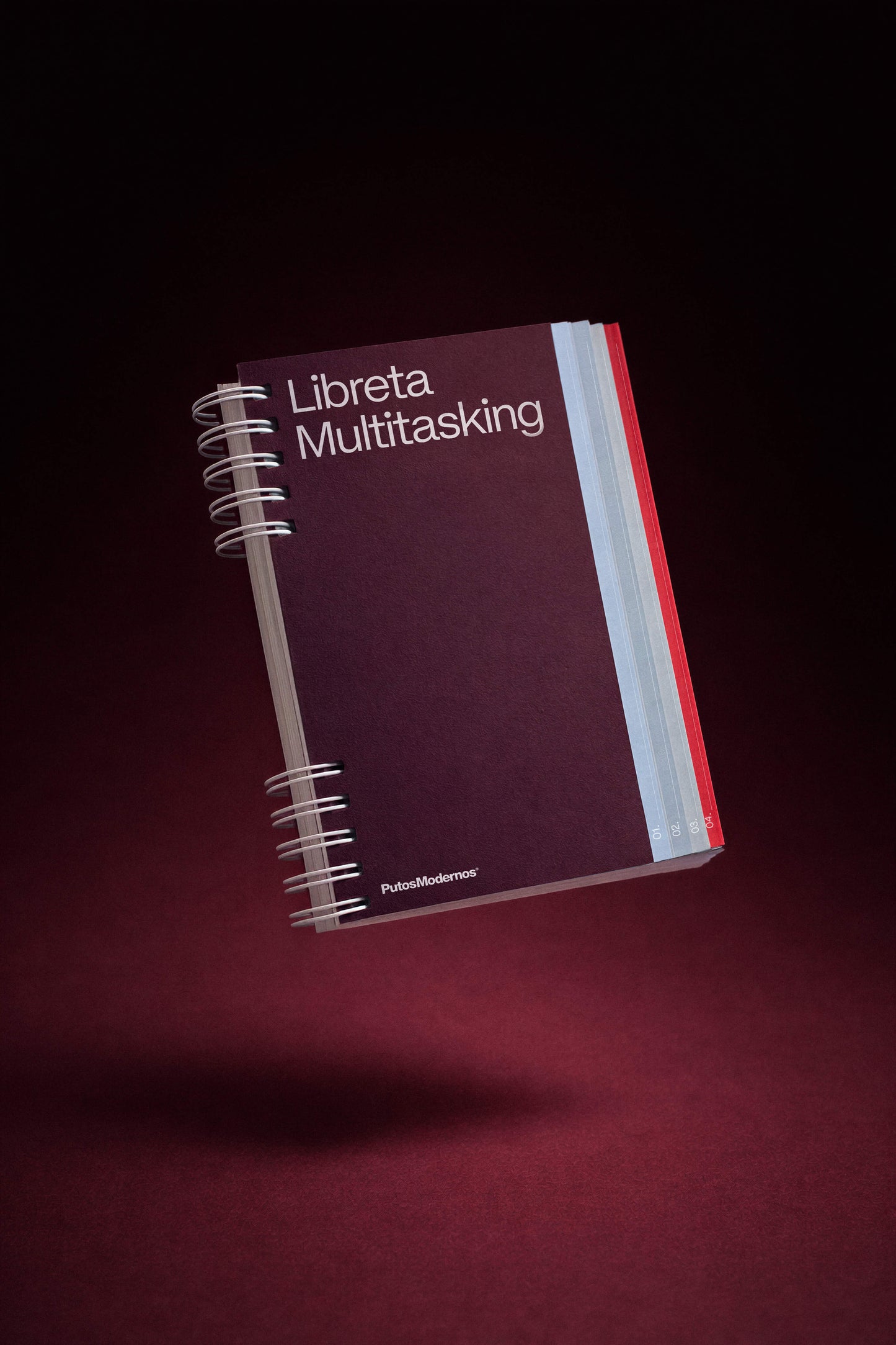 Libreta Multitasking Anillas - 4 separadores