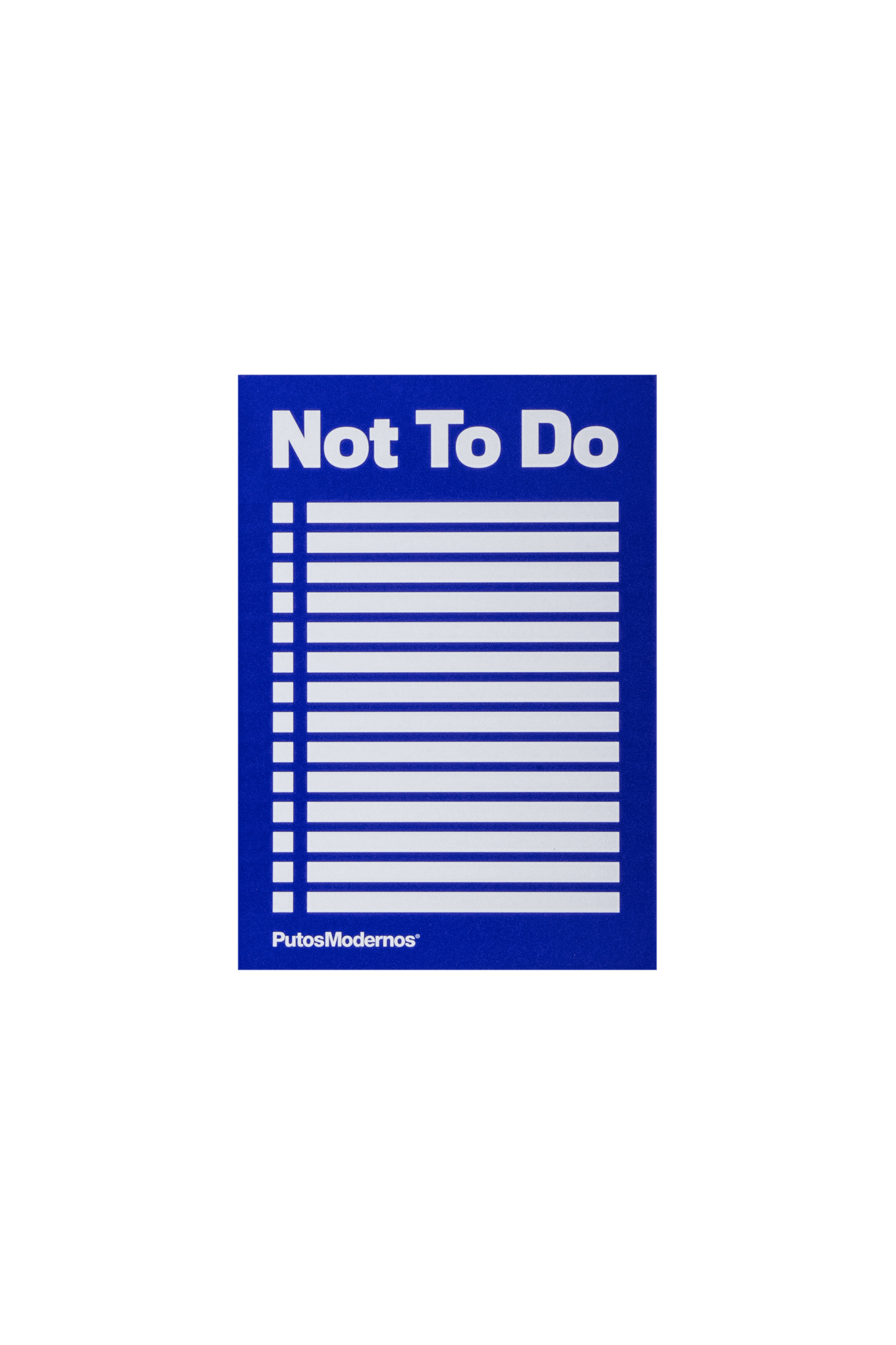(Not) To Do List