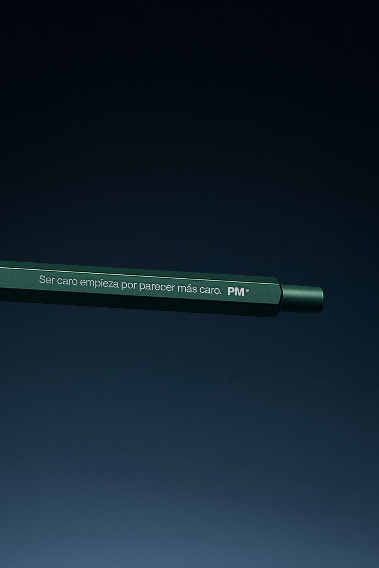 Bolígrafo de Aluminio Hexagonal - Verde