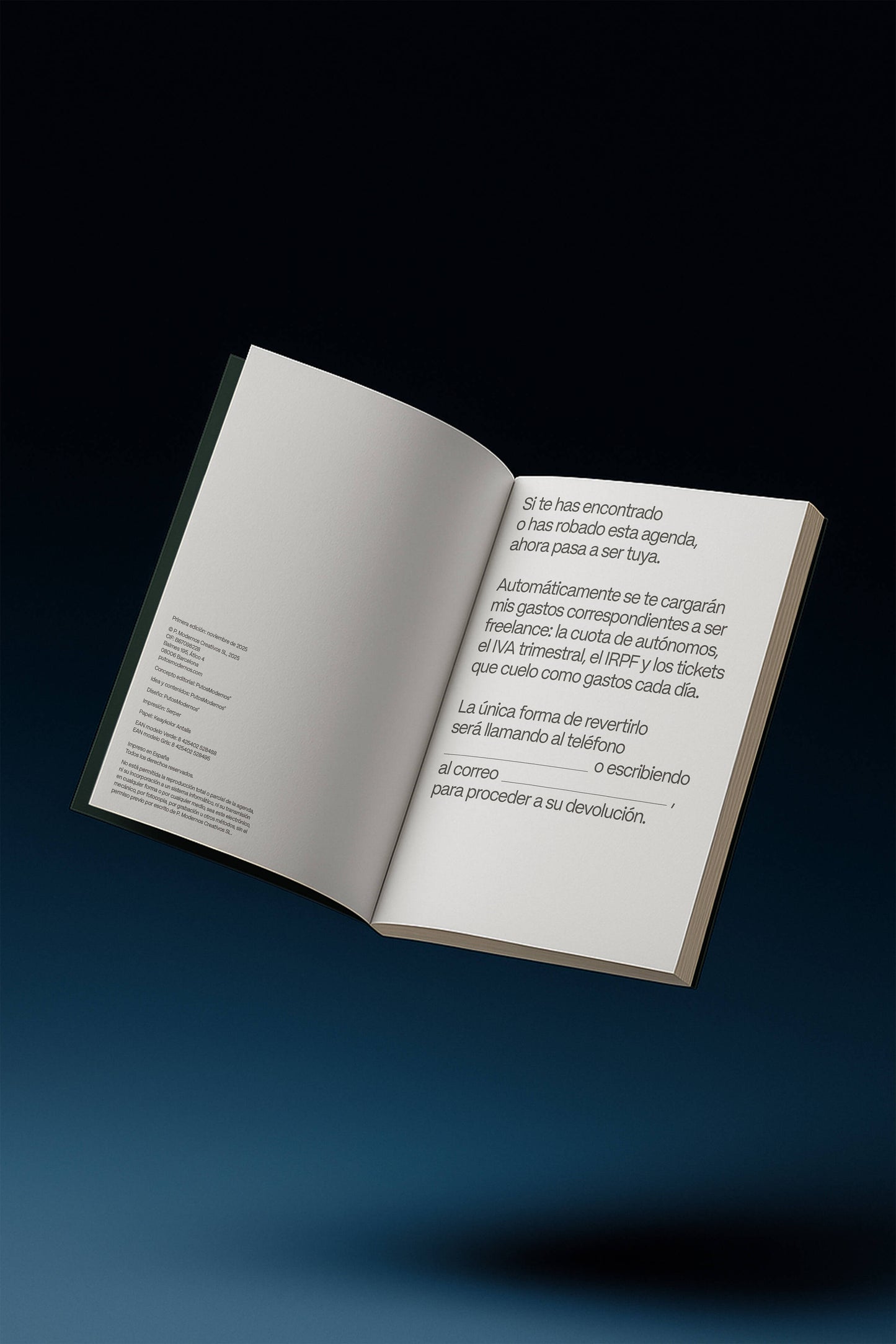 Agenda Freelance 2026 - Verde