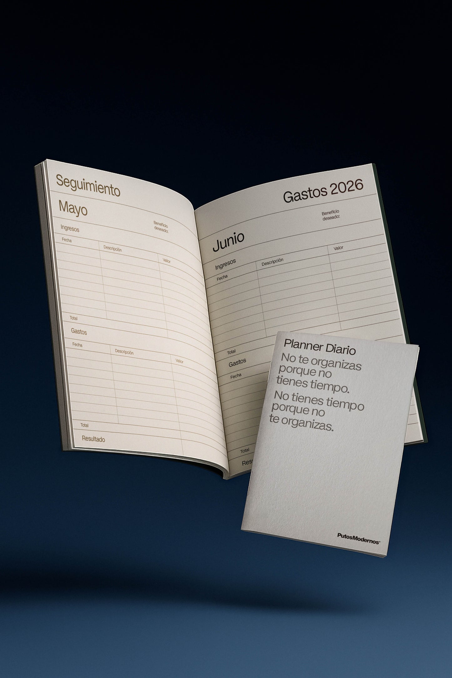 Pack Agenda Verde + Planner Diario