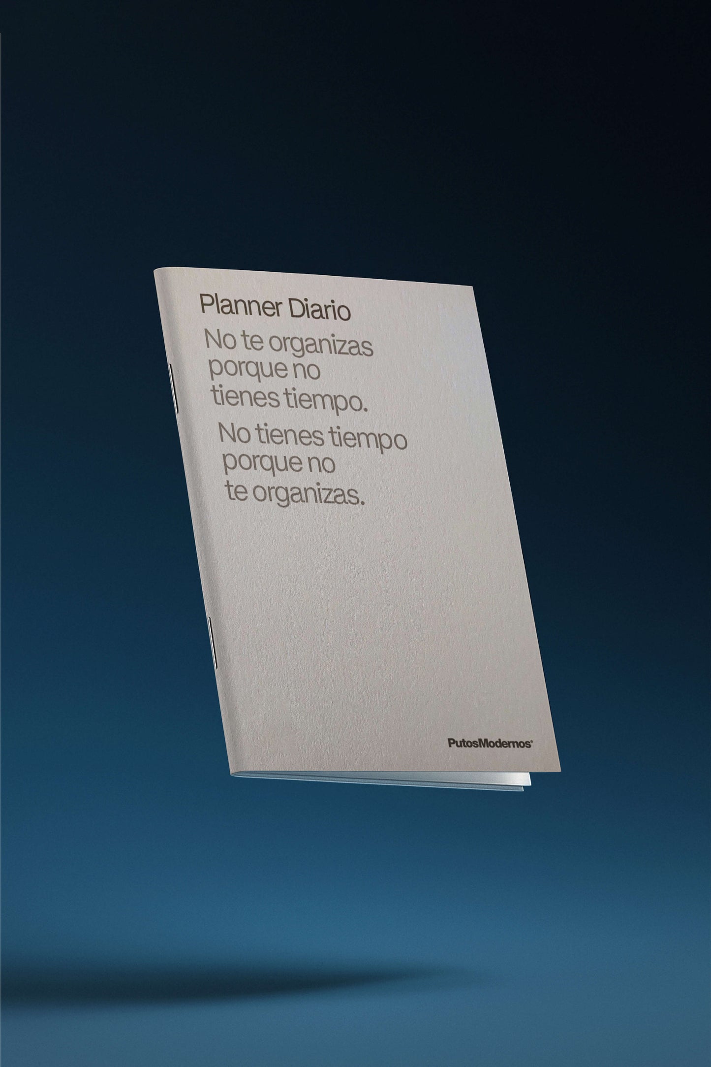 Pack Agenda Gris + Planner Diario + Funda Piel