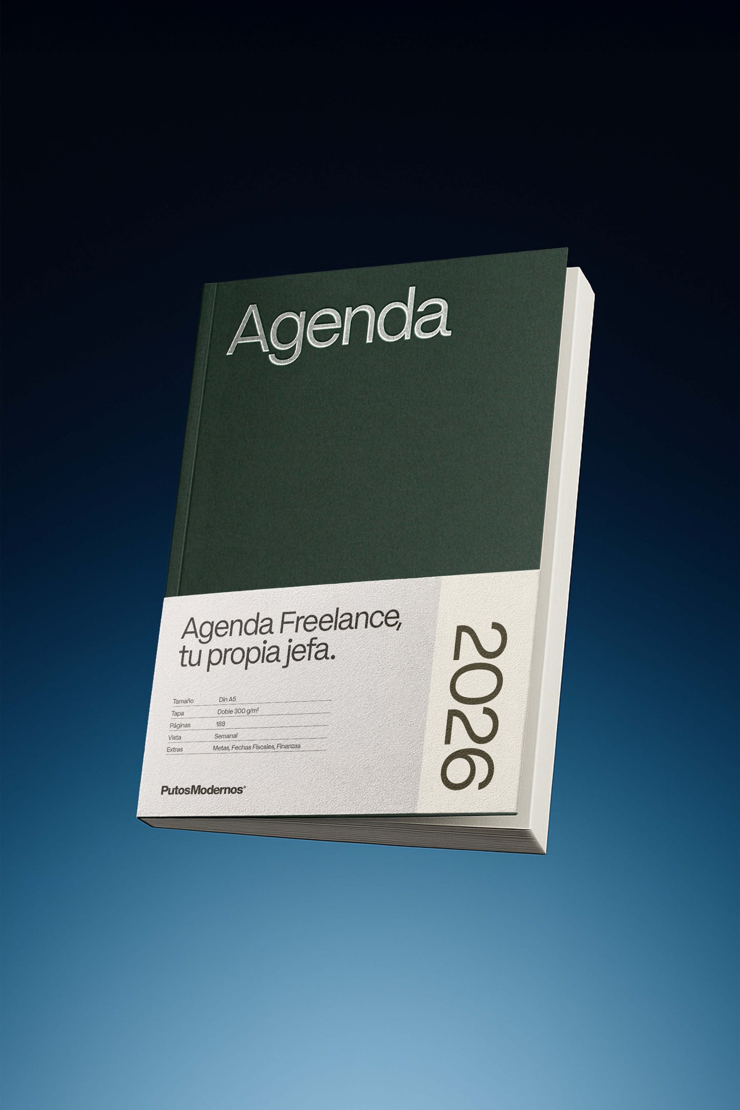 Agenda Freelance 2026 - Verde