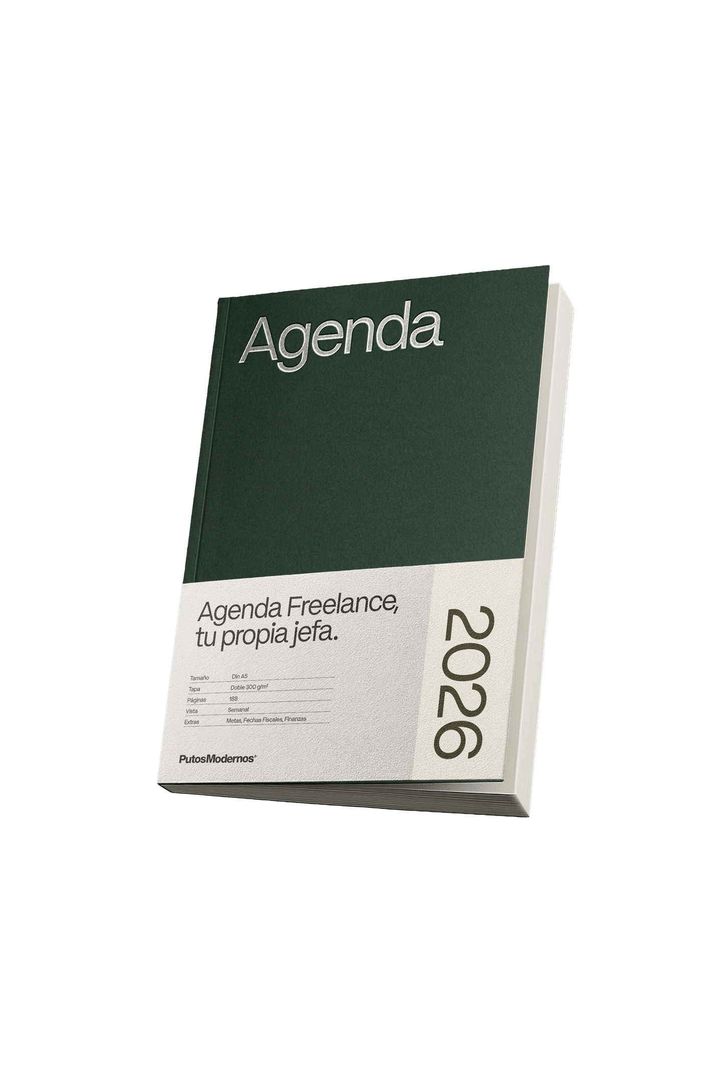Agenda Freelance 2026 - Verde