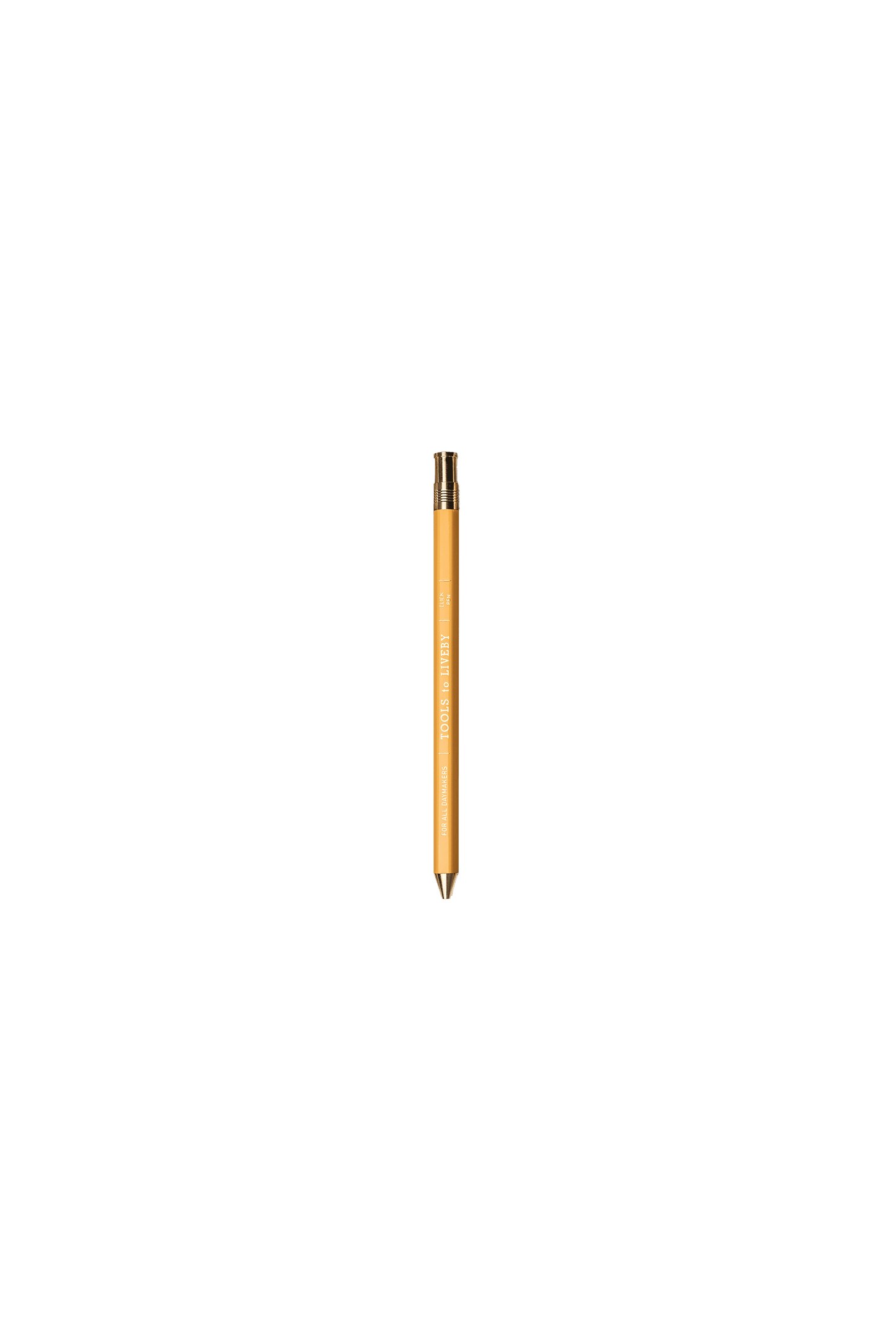 Bolígrafo de madera - Amarillo