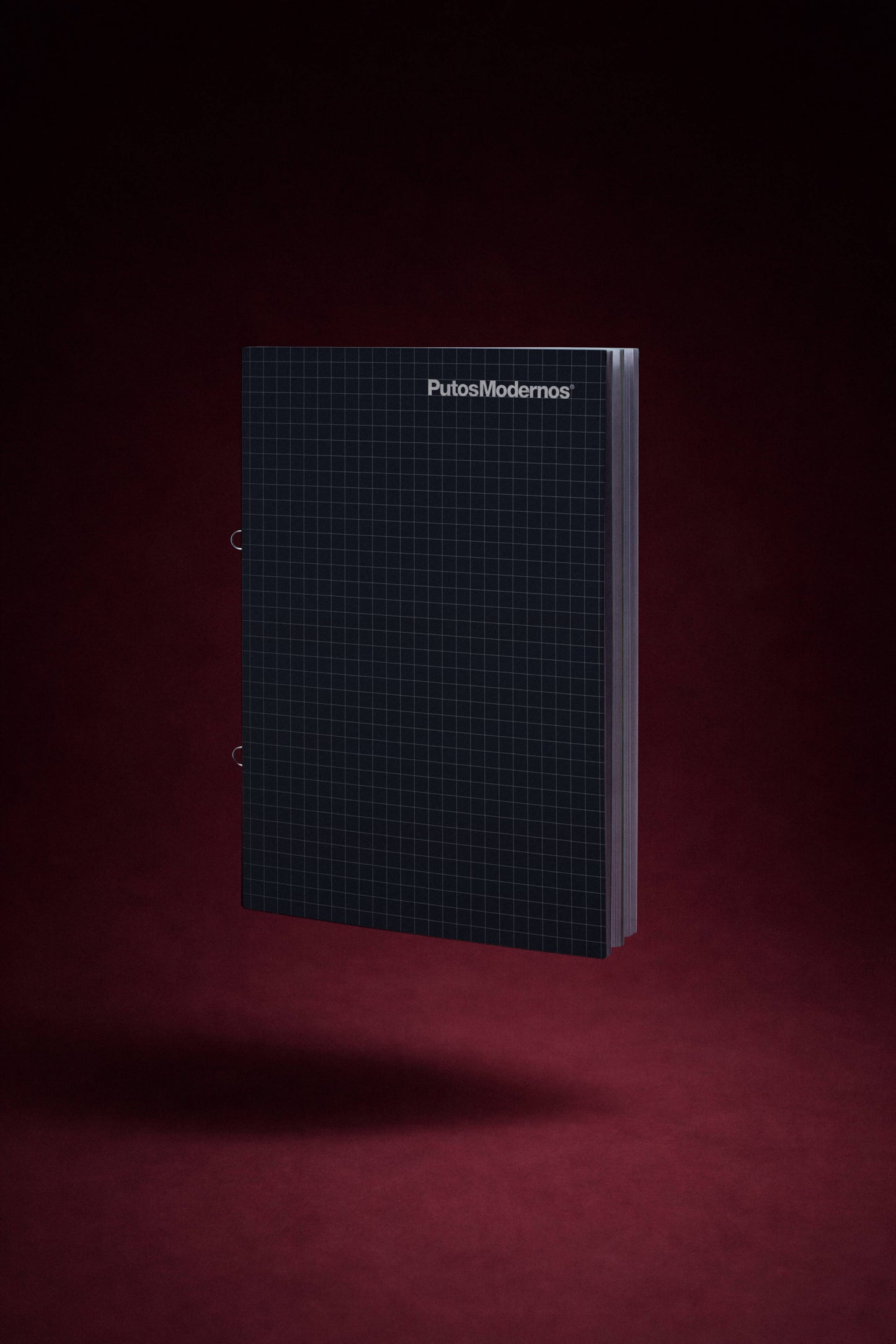 Libreta Cuadros - Azul Oscuro