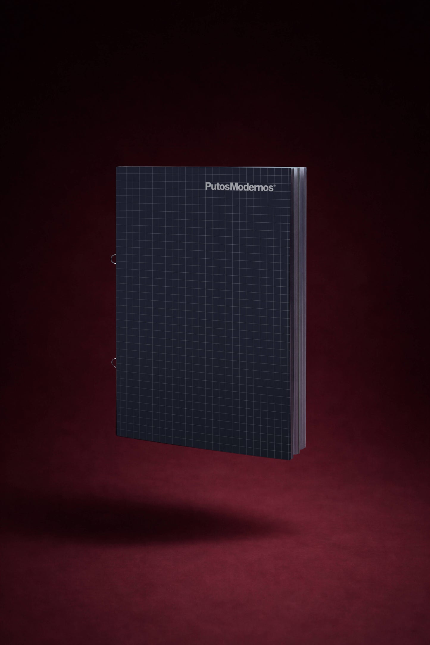 Libreta Cuadros - Azul Oscuro