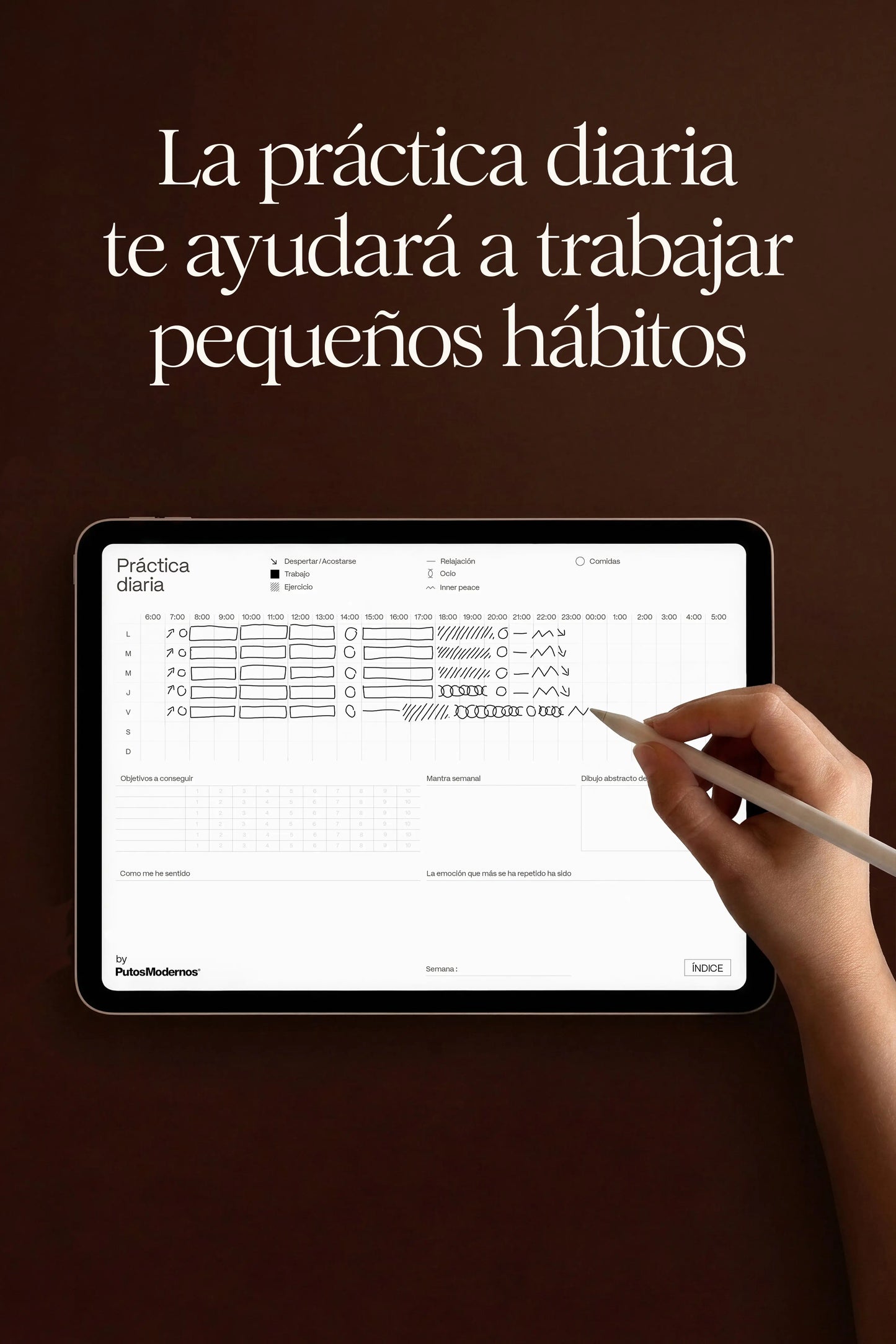 Plantilla digital - El hábito que hace al Freelance