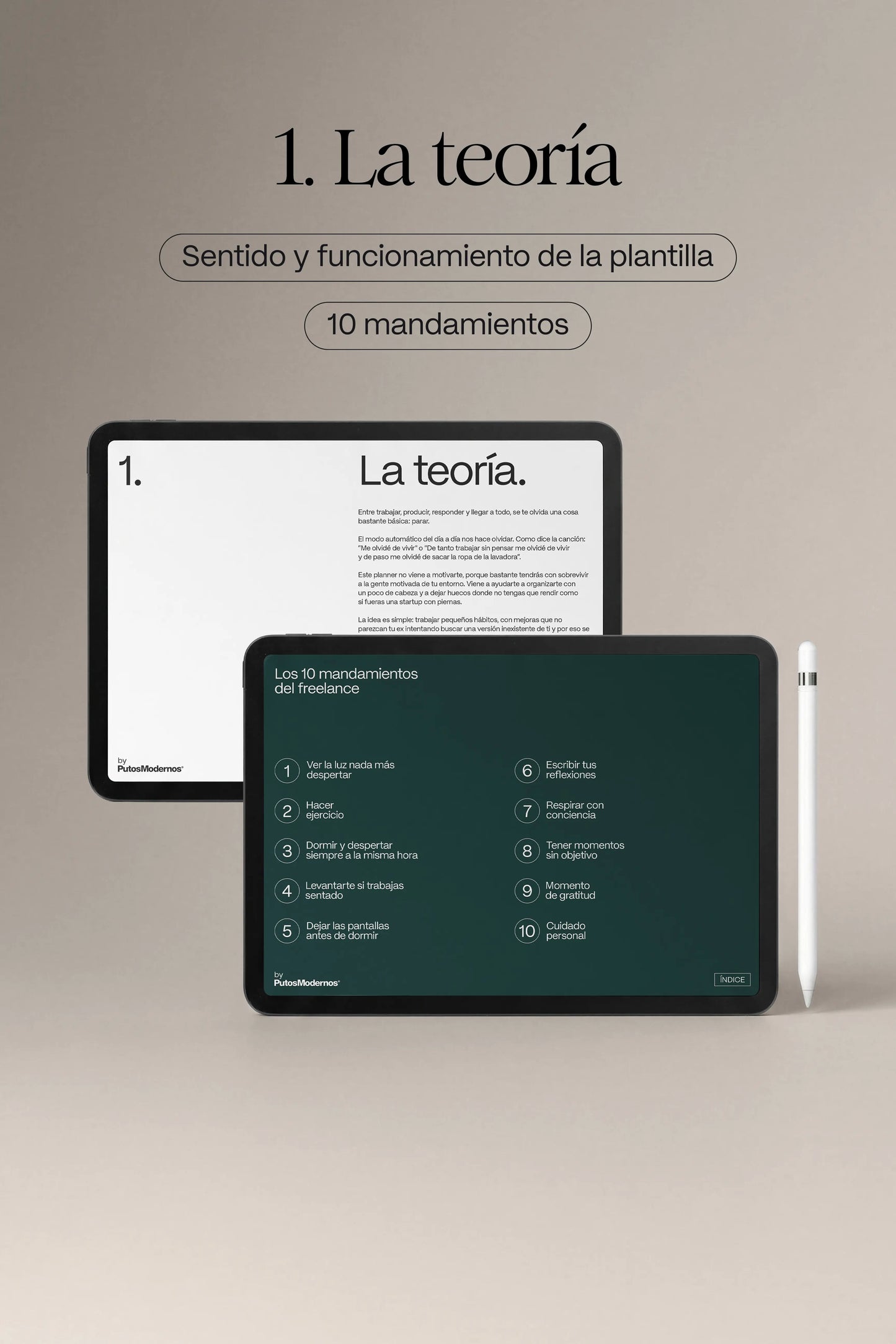 Plantilla digital - El hábito que hace al Freelance